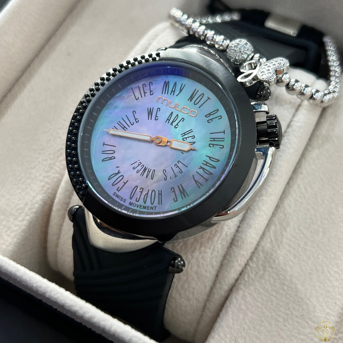 Mulco Sassy Negro 42mm (Damas)