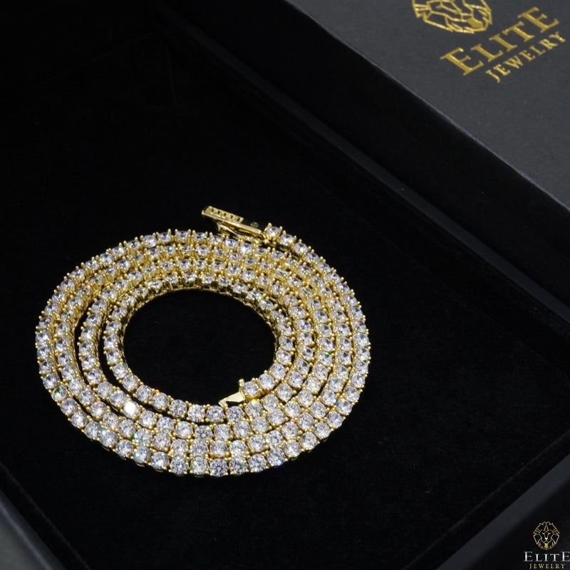 Tennis Chains 3mm (Tamaño Perfecto Para Usar Con Pendants)
