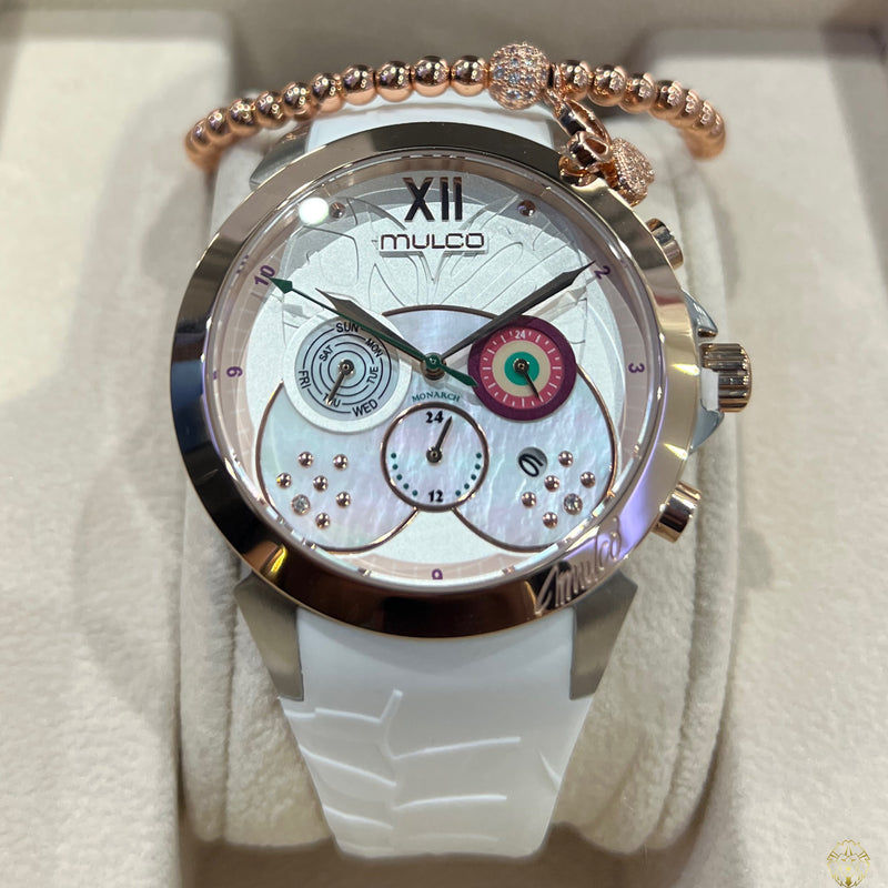 Mulco Monarch Blanco 44mm (Damas)