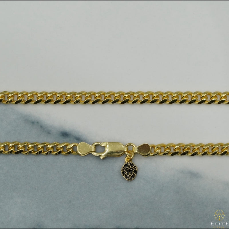 Cadena Cubana 4mm