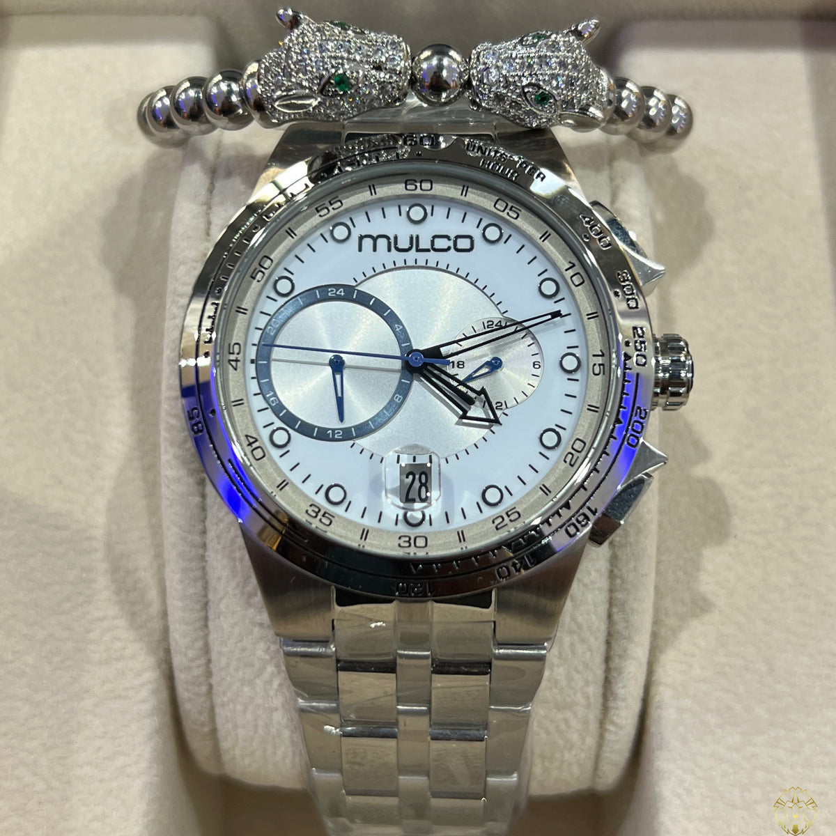Mulco Lyon Plata 44mm (Caballeros)
