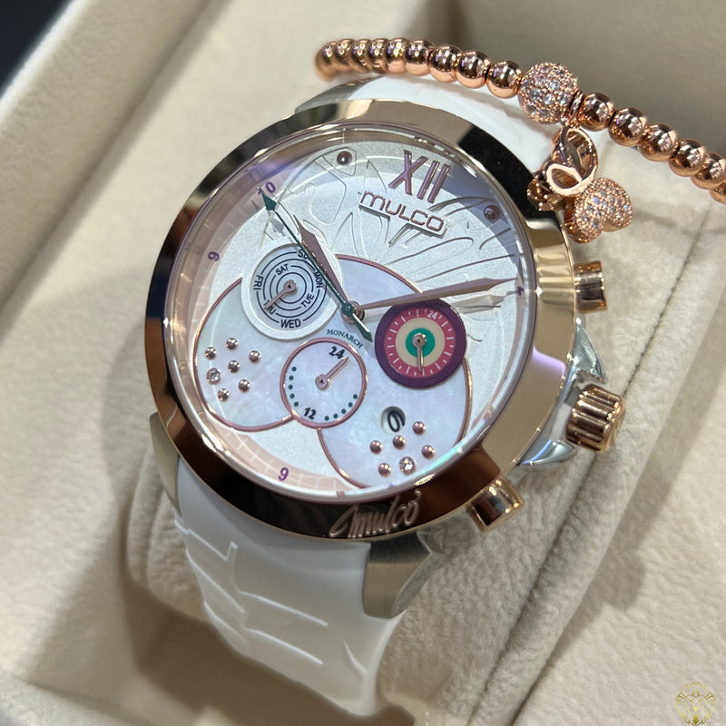 Mulco Monarch Blanco 44mm (Damas)