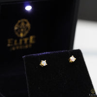 Dormilona Moissanite Arcoiris 3mm (Pequeña)