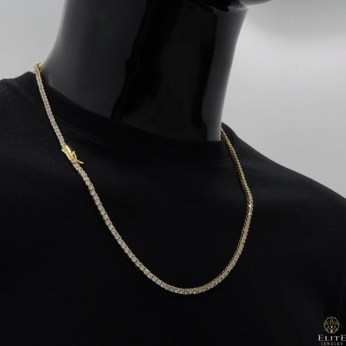 Tennis Chains 3mm (Tamaño Perfecto Para Usar Con Pendants)