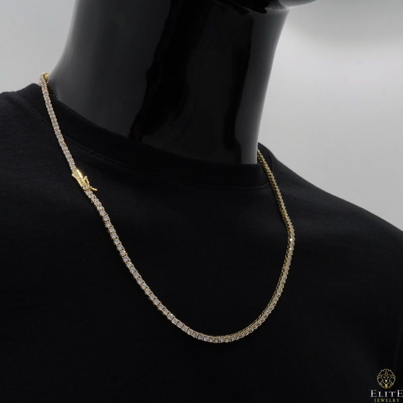 Tennis Chains 3mm (Tamaño Perfecto Para Usar Con Pendants)