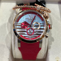 Mulco Lush Bee Rojo 42mm (Damas)