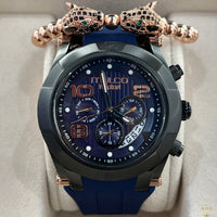 Mulco Kripton Viper Azul & Negro 46mm (Caballeros)