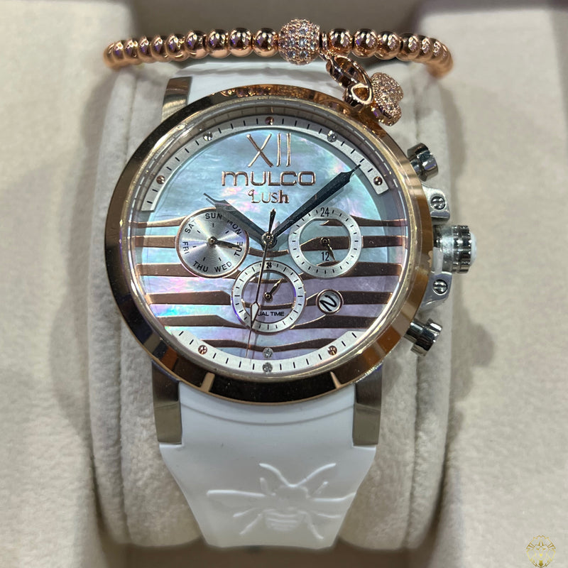 Mulco Lush Bee Blanco 42mm (Damas)