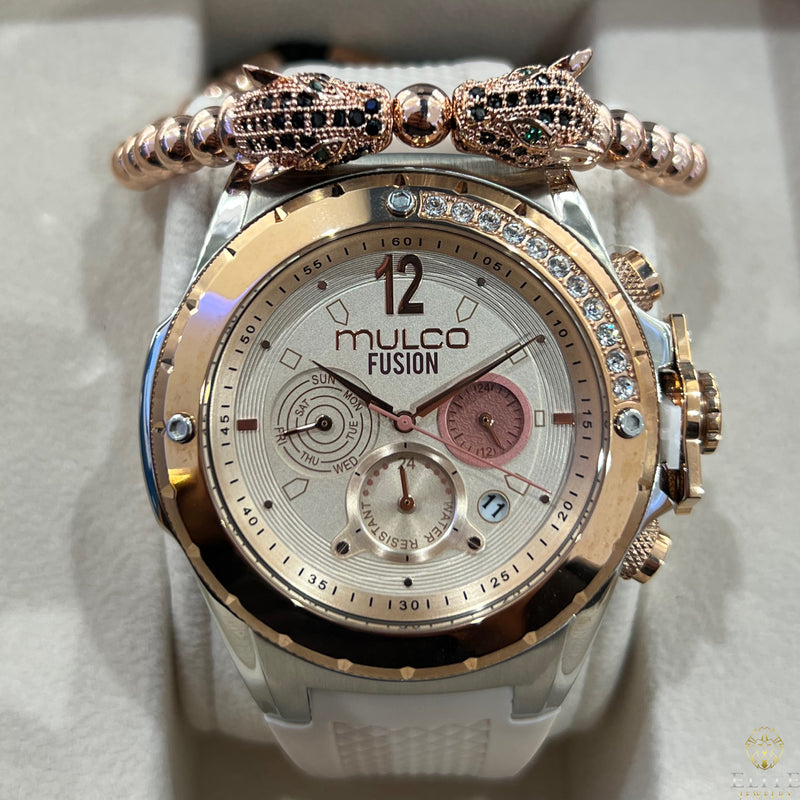 Mulco Fusion Crema & Rosa 47mm (Damas)