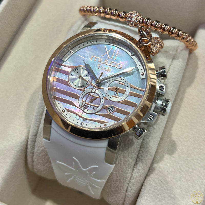 Mulco Lush Bee Blanco 42mm (Damas)